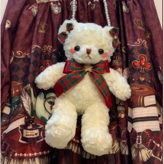 Christmas Teddy Bear Lolita Handmade Shoulder Bag (CM08)